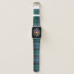 tartan pattern fabric Campbell Apple Watch Band