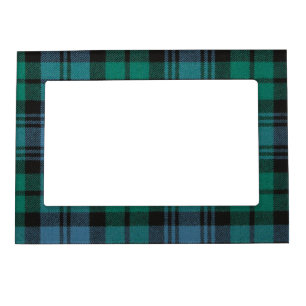 tartan pattern fabric Campbell Magnetic Frame