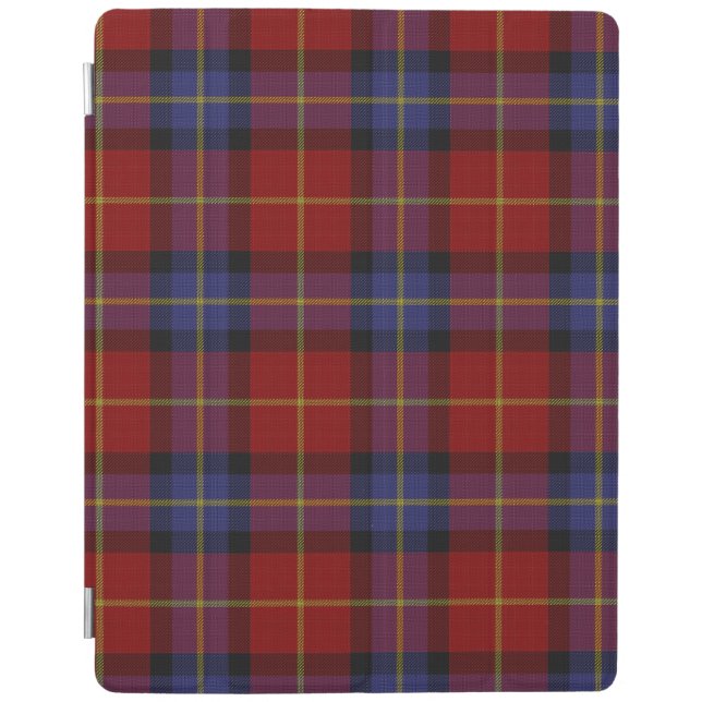 Tartan pattern iPad smart cover (Front)
