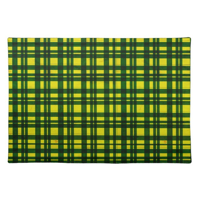 Tartan pattern place mat (Front)