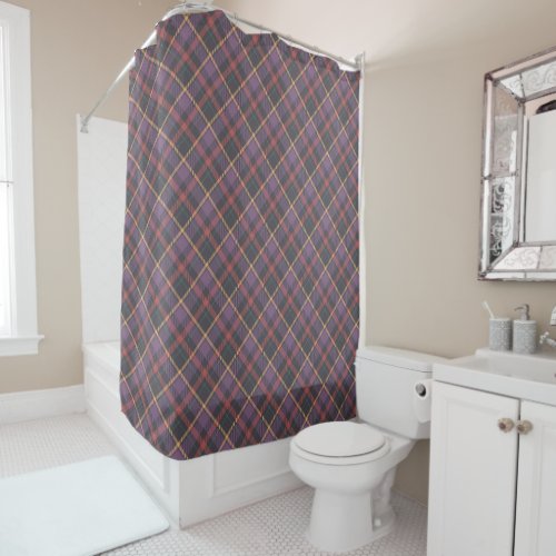 Tartan Pattern Shower Curtain