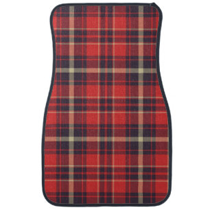 Tartan Plaid Car Floor Mat