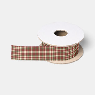 Tartan Plaid Christmas Ribbon