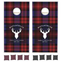 Tartan Plaid Clan MacLachlan Family Lake House