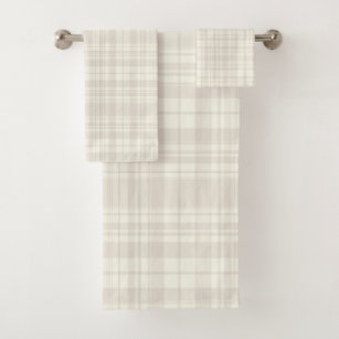 Chic Red Beige Black White Tartan Plaid Pattern Bath Towel by LC Graphic  Design Studio - Pixels