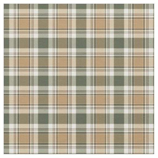 Tartan Plaid - Earth Tones Fabric