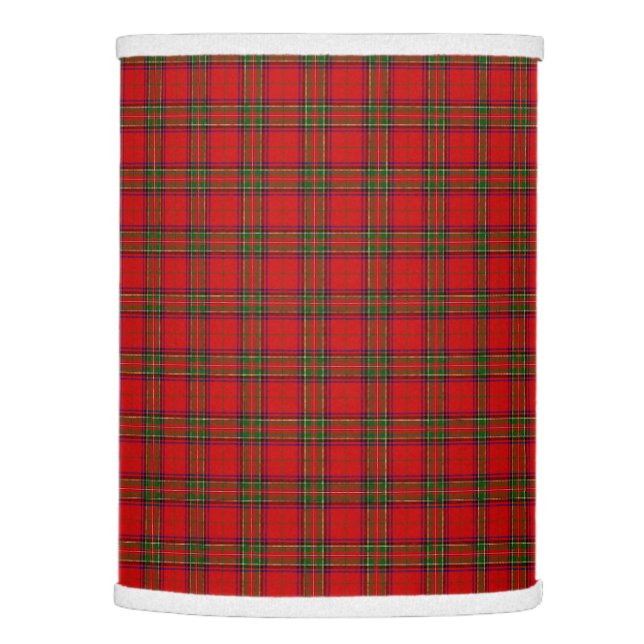 Tartan Plaid Fabric Pattern Lamp Shade (Right)