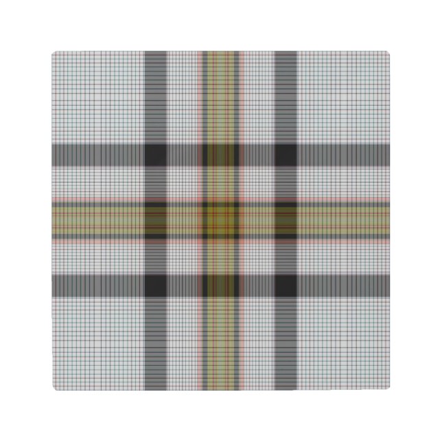 Tartan Plaid Metal Print (Front)