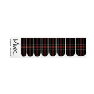 Tartan Plaid Minx Nail Wraps