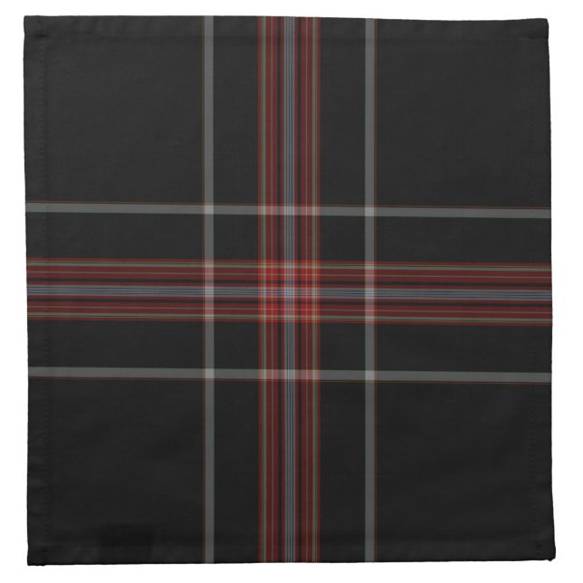 Tartan Plaid Napkin (Front)