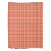 Tartan Plaid Orange, Red & White No. 56