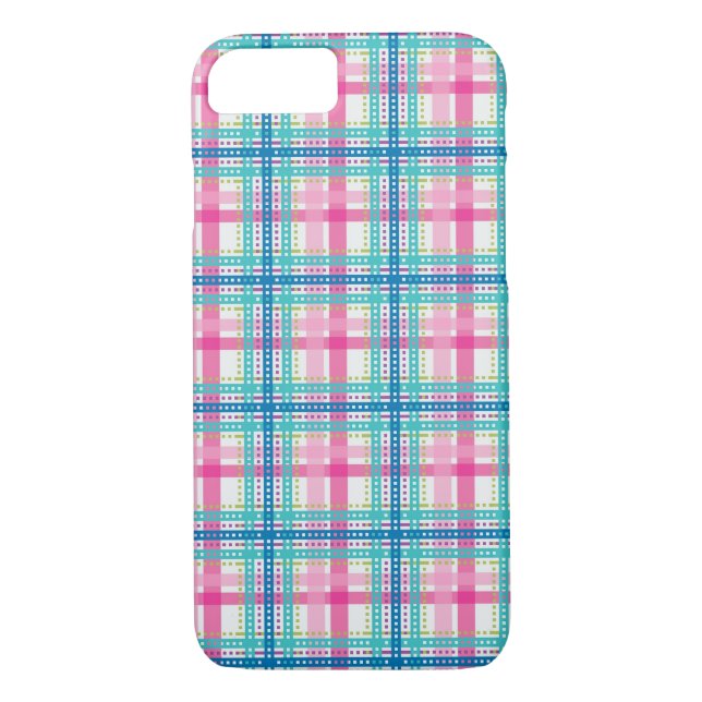 Tartan, plaid pattern Case-Mate iPhone case (Back)
