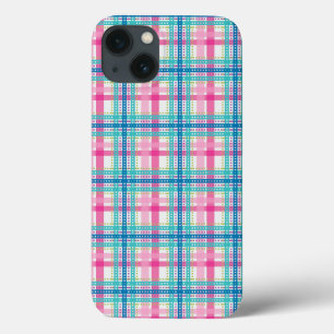 Tartan, plaid pattern iPhone 13 case