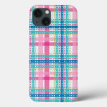 Tartan, plaid pattern iPhone 13 case