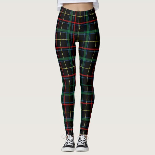 Tartan Plaid Pattern Leggings