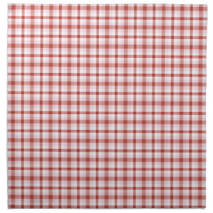 Tartan plaid pattern napkin