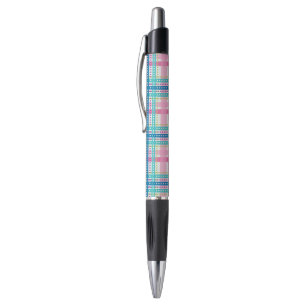Tartan, plaid pattern pen
