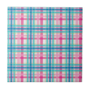 Tartan, plaid pattern tile