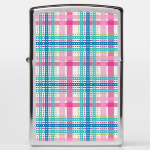 Tartan, plaid pattern zippo lighter