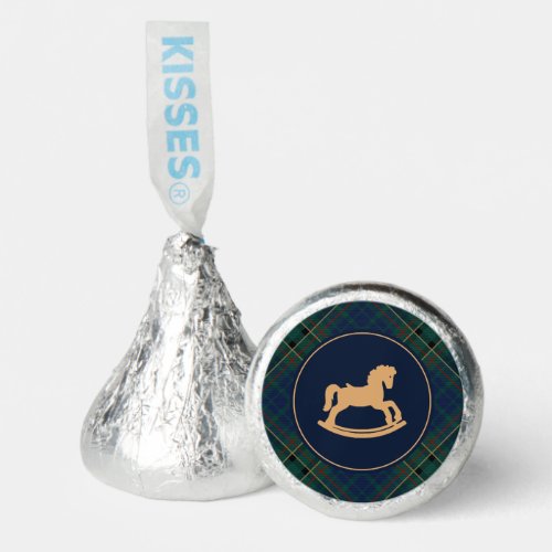 Tartan Plaid Rocking Horse Chocolate