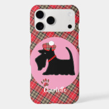 Tartan Plaid Scottie Dog Cute Dog Personalized