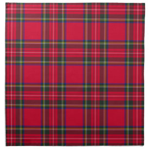 Tartan,plaid,Scottish plaid, Cloth Napkin