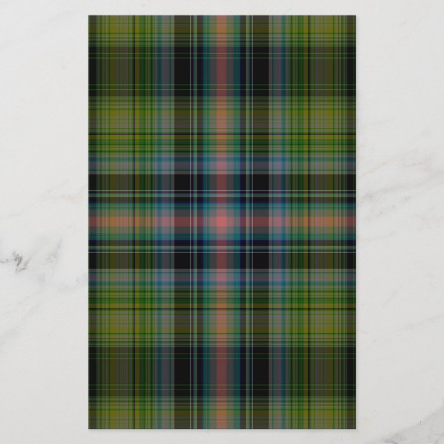 Tartan Plaid Stationery (Front)