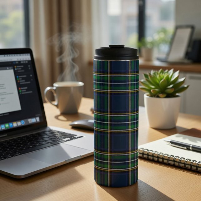 Tartan Plaid  Thermal Tumbler (Creator Uploaded)