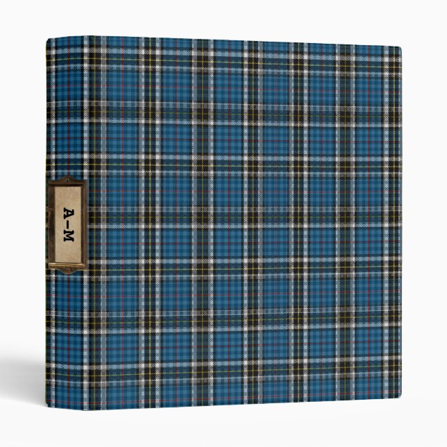 Tartan Plaid (Thomson Dress) 1 inch Binder (Front/Spine)