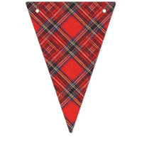 Tartan plaids pattern - traditional red fabric