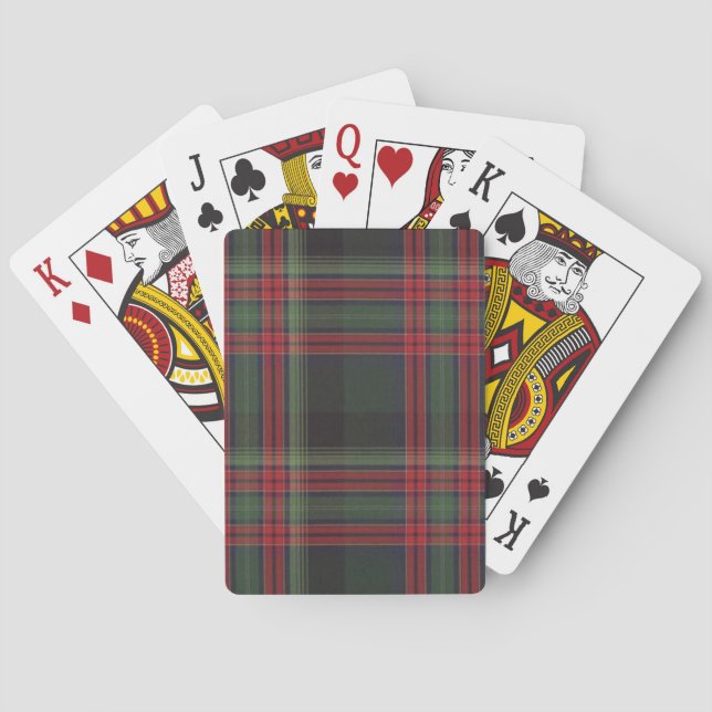 Tartan Poker Cards (Back)