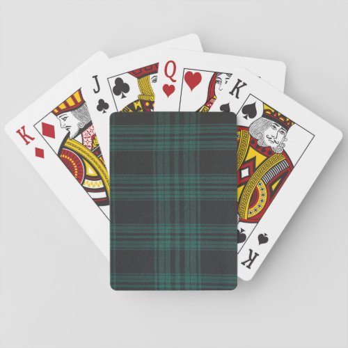 Tartan Poker Poker Cards