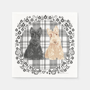 Tartan Scotties Napkins