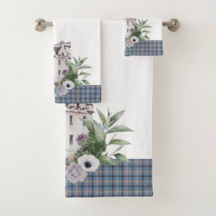 Plaid Hand & Bath Towels to Match Any Bathroom Decor