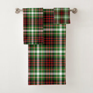 Tartan, Scottish, Country Plaid Bath Towel Set
