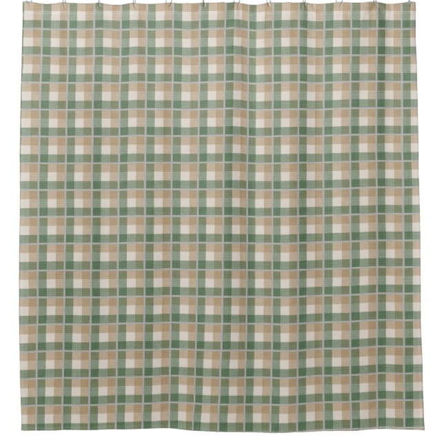 Tartan Shower Curtain (Front)