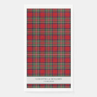 Tartan Stewart Plaid Custom Wedding