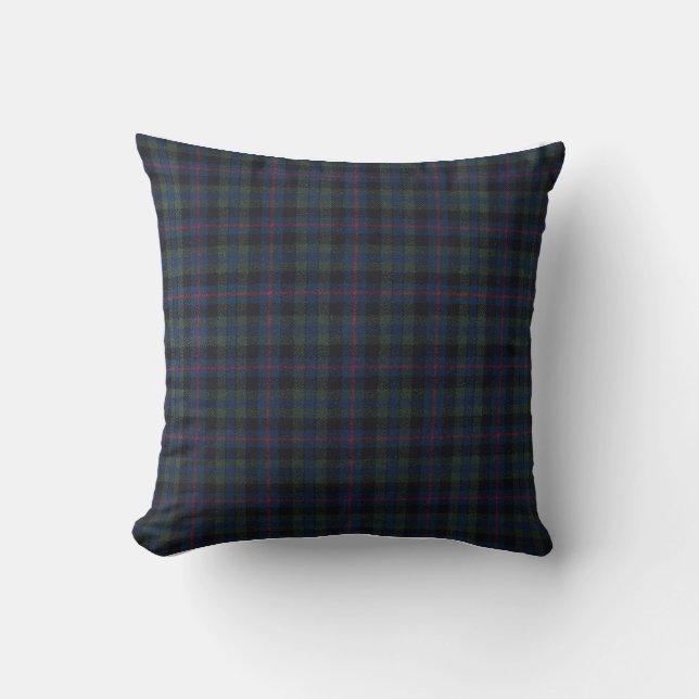 Tartan Throw Pillow 16" x 16" (Front)