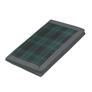 Tartan TriFold Nylon Wallet