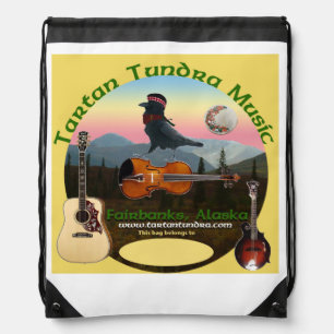 Tartan Tundra Drawstring Backpack
