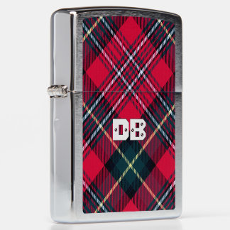 Tartan w/out your Initial(s) Zippo Lighter