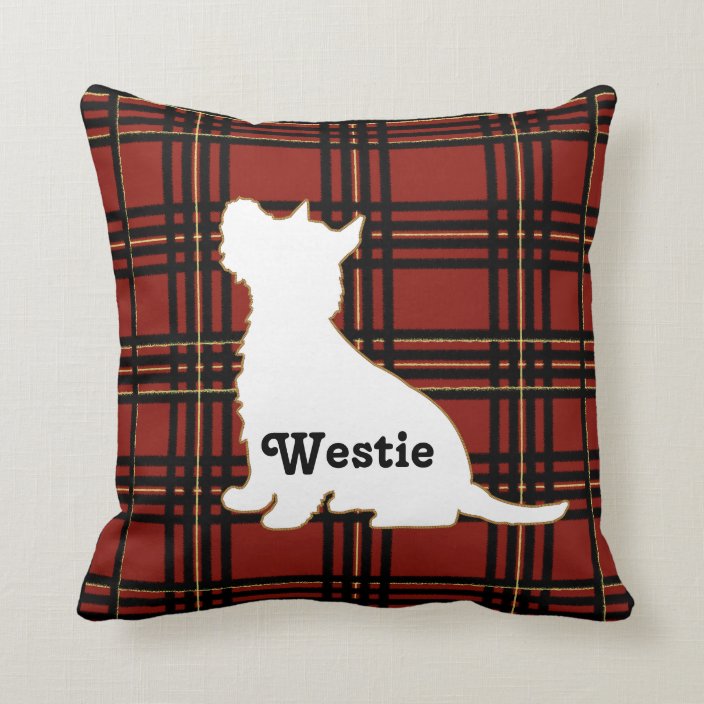 westie pillow