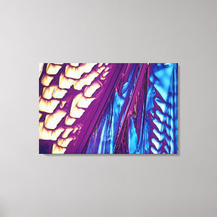 Tartaric Acid Crystals Canvas Print