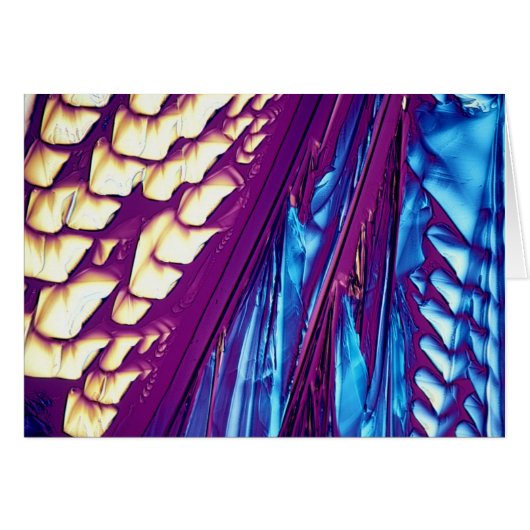 Tartaric Acid Crystals Cards (Front Horizontal)
