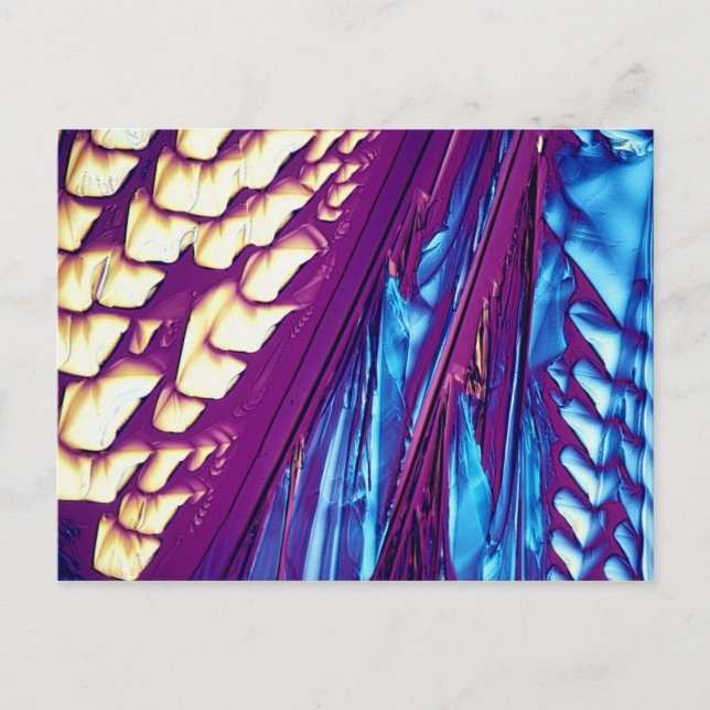 Tartaric Acid Crystals Postcard (Front)