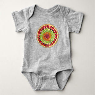 Tarte aux Fruits Fruit Tart Pie French Pastry Baby Bodysuit