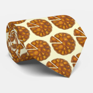 Tarte Tatin French Apple Fruit Tart Pie Pastry Neck Tie