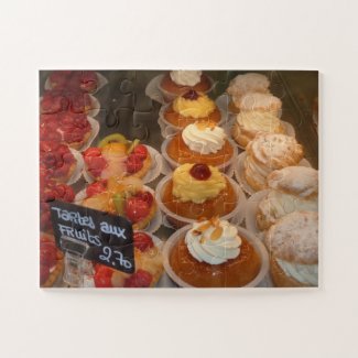 Tartes aux fruits  -  French Pastry Jigsaw Puzzle