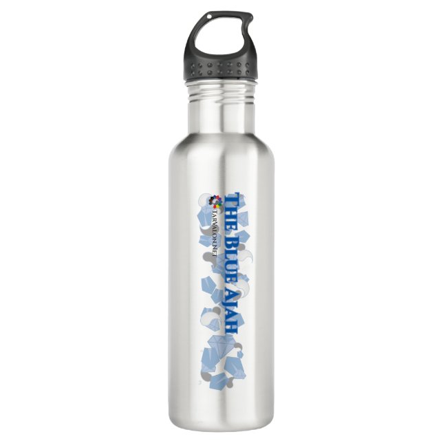 TarValon.Net Blue Water Bottle (Front)