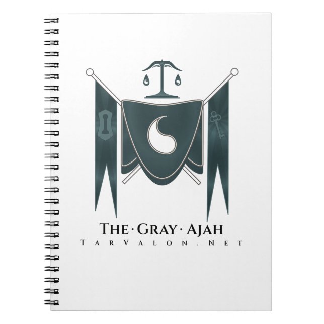 TarValon.Net Gray Regalia Notebook (Front)